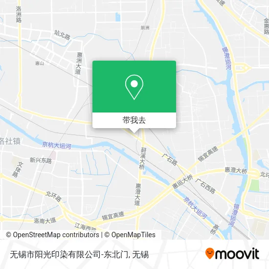 无锡市阳光印染有限公司-东北门地图
