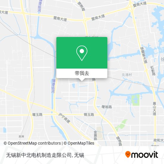 无锡新中北电机制造走限公司地图