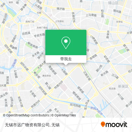 无锡市远广物资有限公司地图
