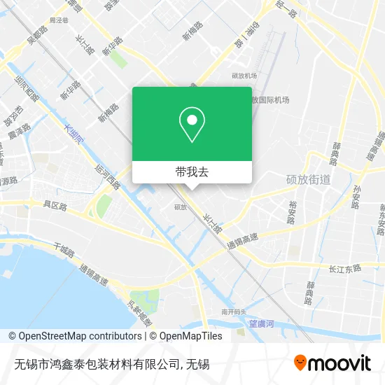 无锡市鸿鑫泰包装材料有限公司地图