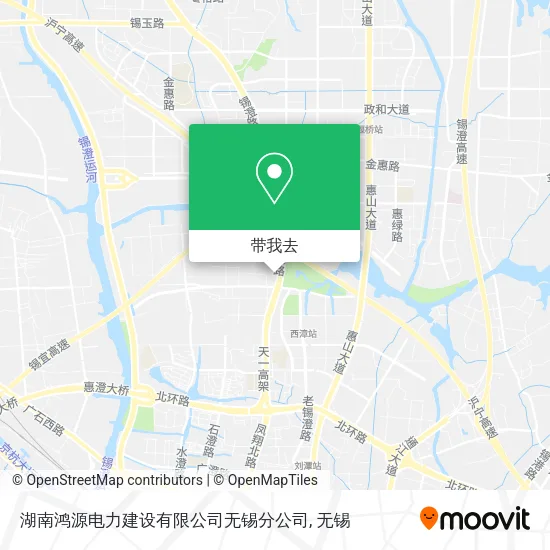 湖南鸿源电力建设有限公司无锡分公司地图