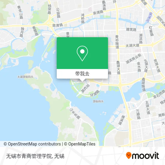 无锡市青商管理学院地图