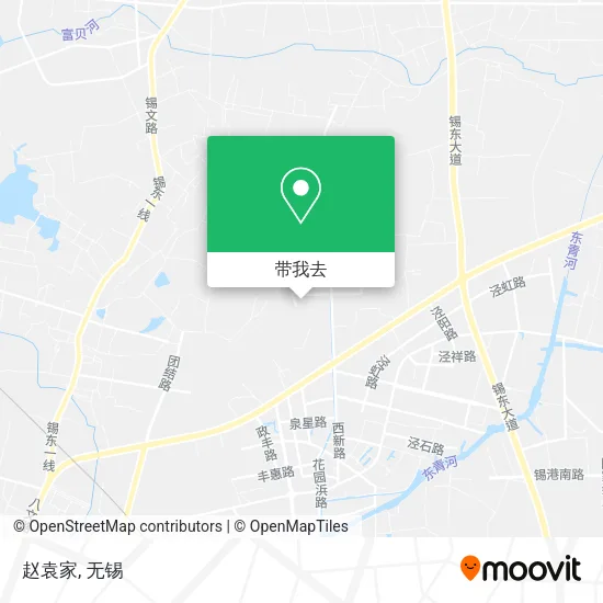 赵袁家地图