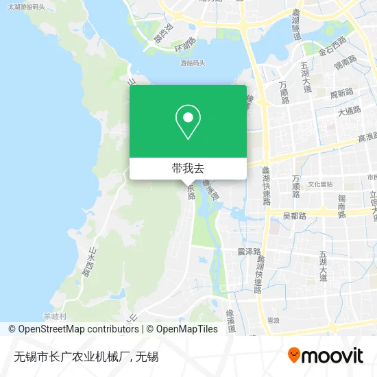 无锡市长广农业机械厂地图