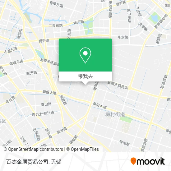 百杰金属贸易公司地图