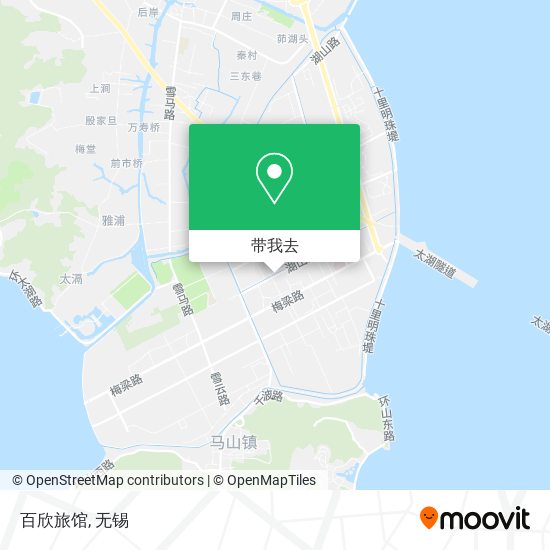 百欣旅馆地图