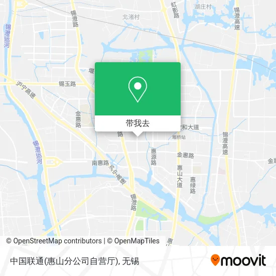中国联通(惠山分公司自营厅)地图