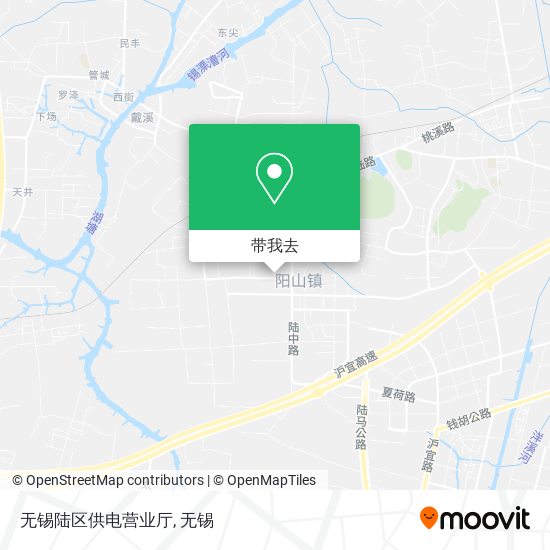 无锡陆区供电营业厅地图
