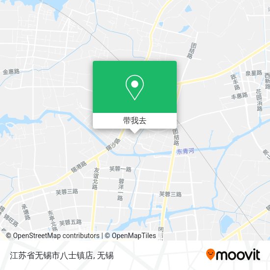 江苏省无锡市八士镇店地图