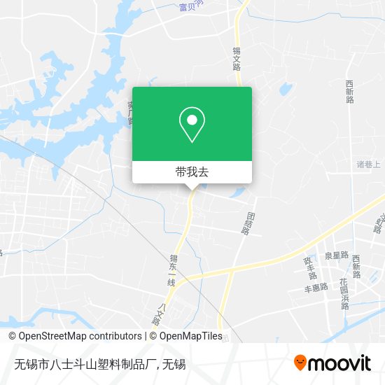 无锡市八士斗山塑料制品厂地图