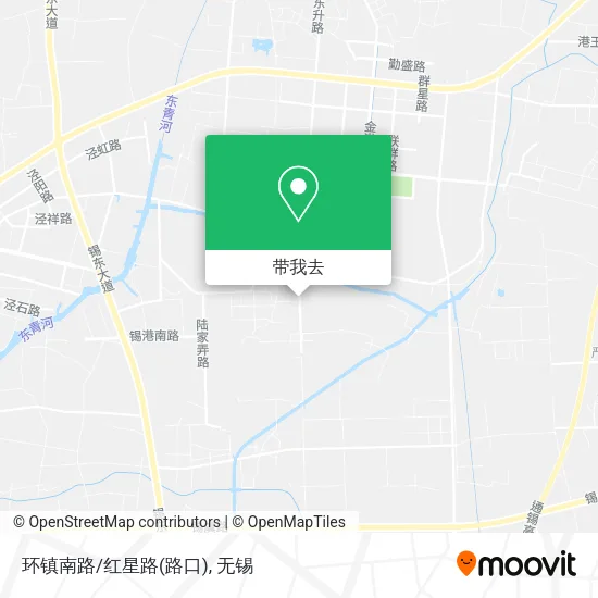 环镇南路/红星路(路口)地图
