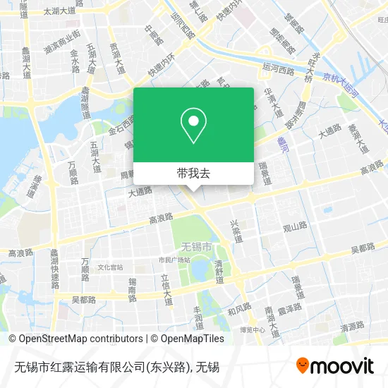 无锡市红露运输有限公司(东兴路)地图