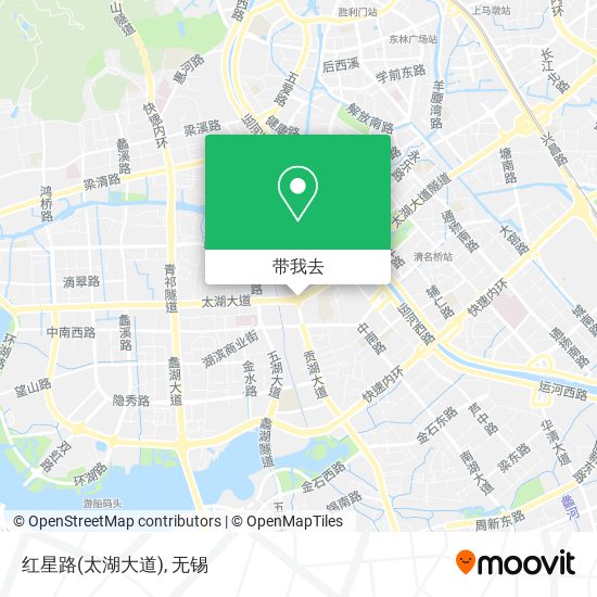 红星路(太湖大道)地图