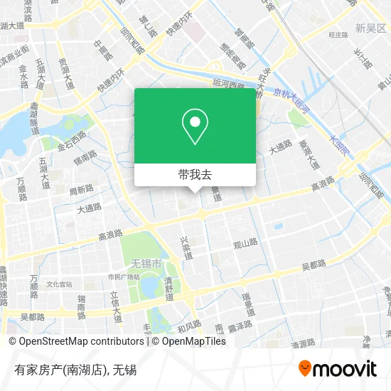 有家房产(南湖店)地图