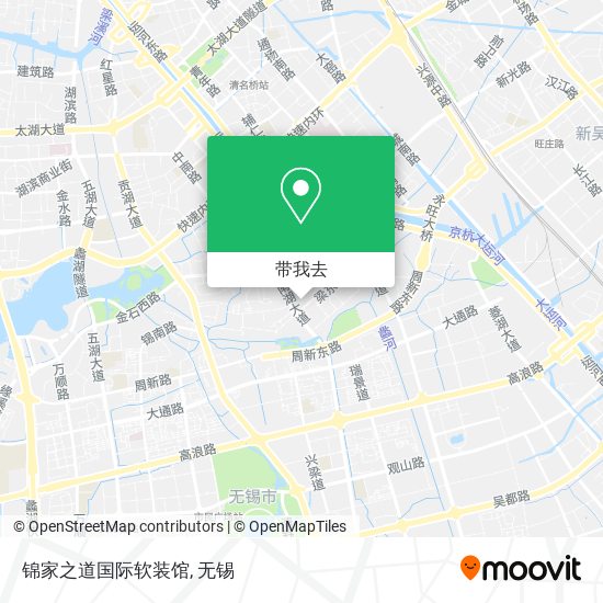 锦家之道国际软装馆地图