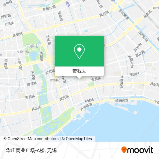 华庄商业广场-A楼地图