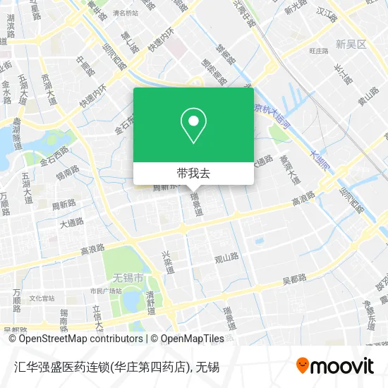 汇华强盛医药连锁(华庄第四药店)地图