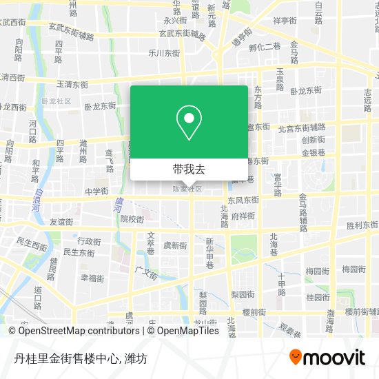 丹桂里金街售楼中心地图