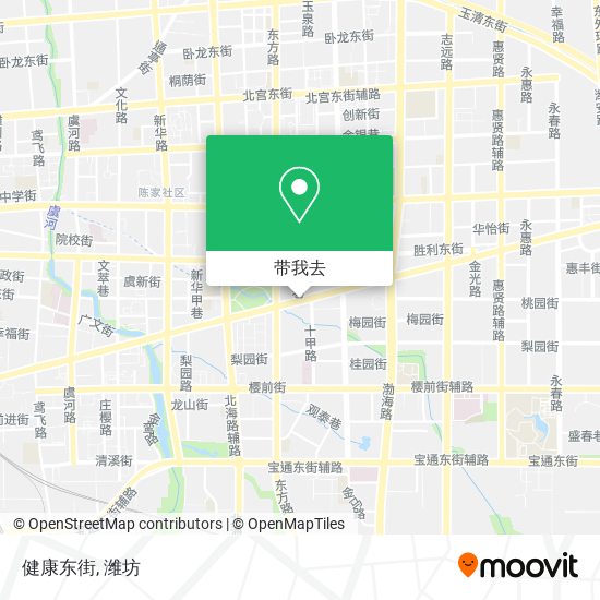 健康东街地图