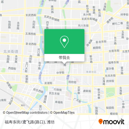 福寿东街/鸢飞路(路口)地图