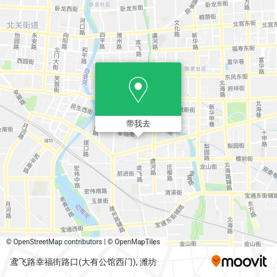 鸢飞路幸福街路口(大有公馆西门)地图