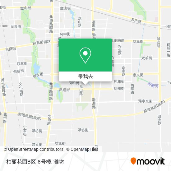 柏丽花园B区-8号楼地图