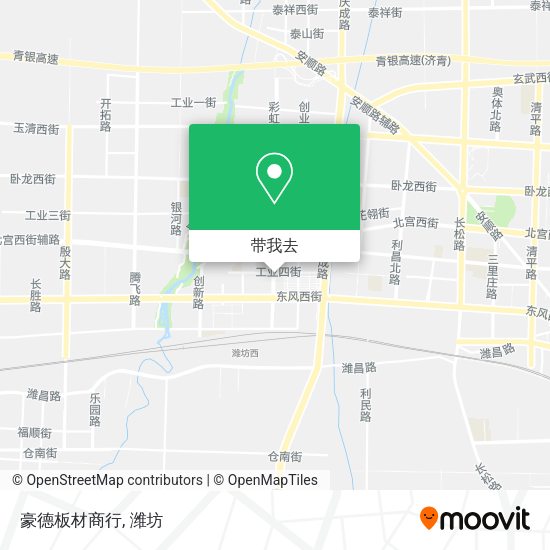 豪德板材商行地图