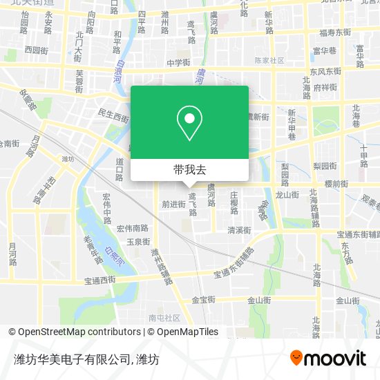 潍坊华美电子有限公司地图