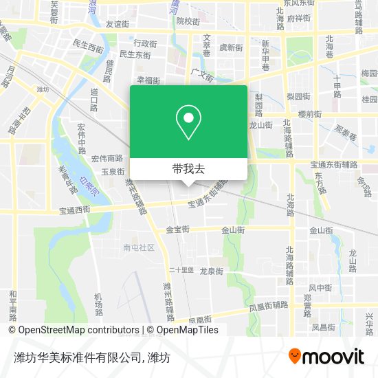 潍坊华美标准件有限公司地图