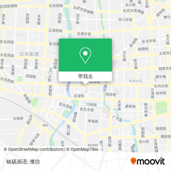 铭砚画语地图