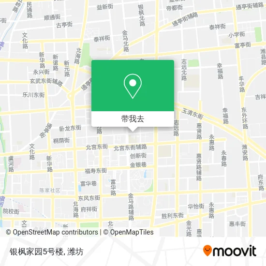 银枫家园5号楼地图
