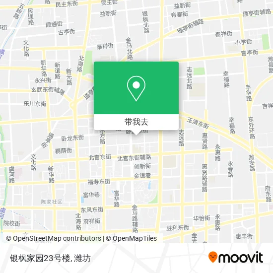 银枫家园23号楼地图