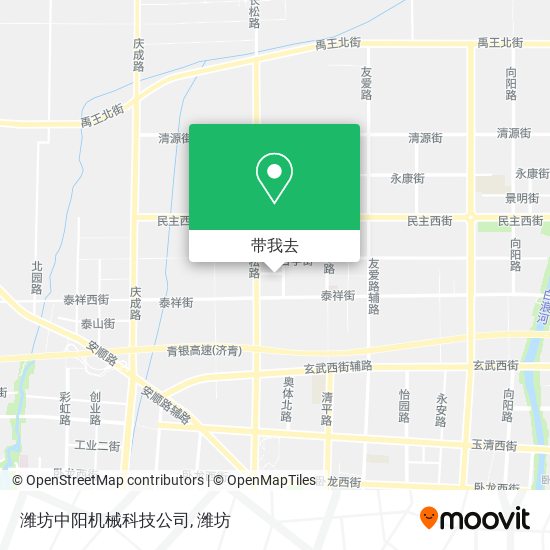 潍坊中阳机械科技公司地图