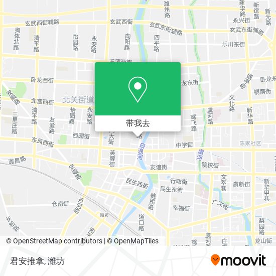 君安推拿地图