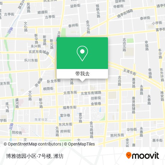 博雅德园小区-7号楼地图