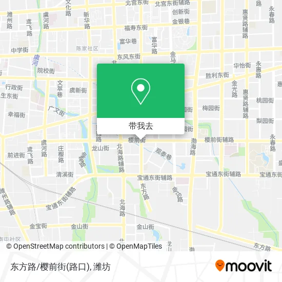 东方路/樱前街(路口)地图