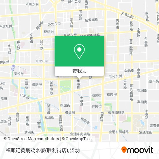 福顺记黄焖鸡米饭(胜利街店)地图