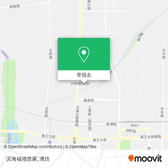 滨海福地世家地图