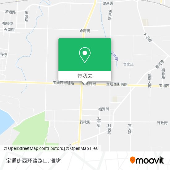 宝通街西环路路口地图