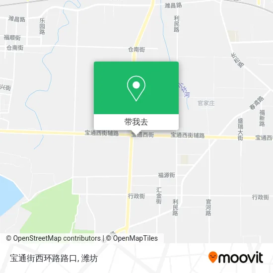 宝通街西环路路口地图