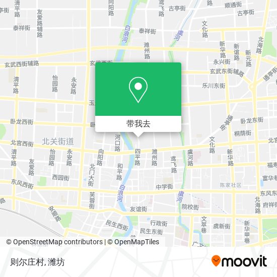 则尔庄村地图