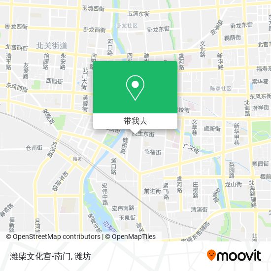 潍柴文化宫-南门地图