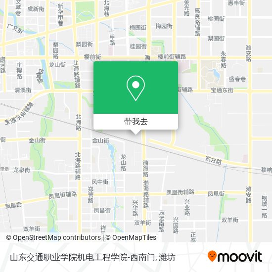 山东交通职业学院机电工程学院-西南门地图