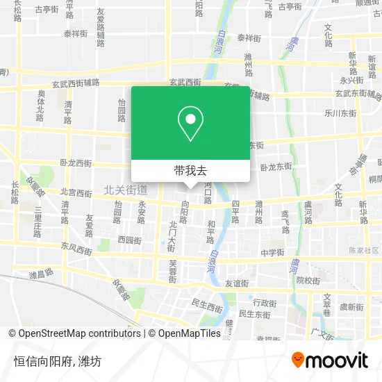 恒信向阳府地图