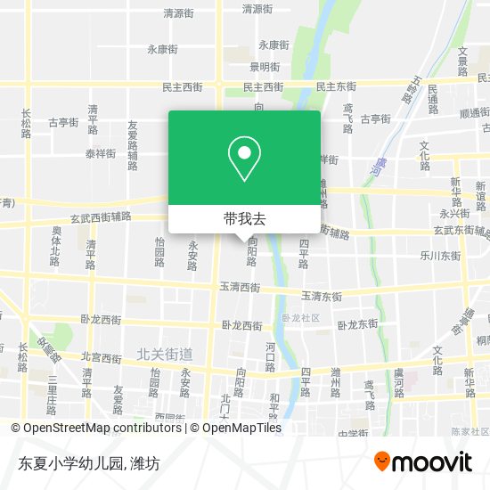 东夏小学幼儿园地图