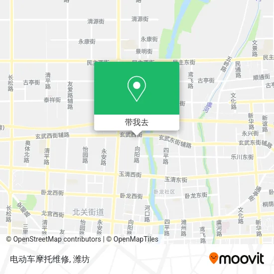 电动车摩托维修地图
