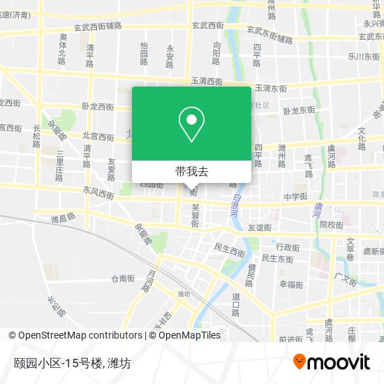 颐园小区-15号楼地图