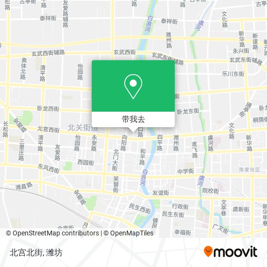 北宫北街地图