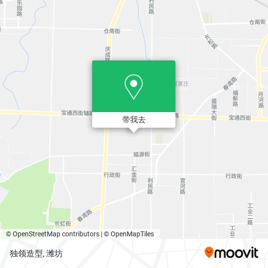 独领造型地图