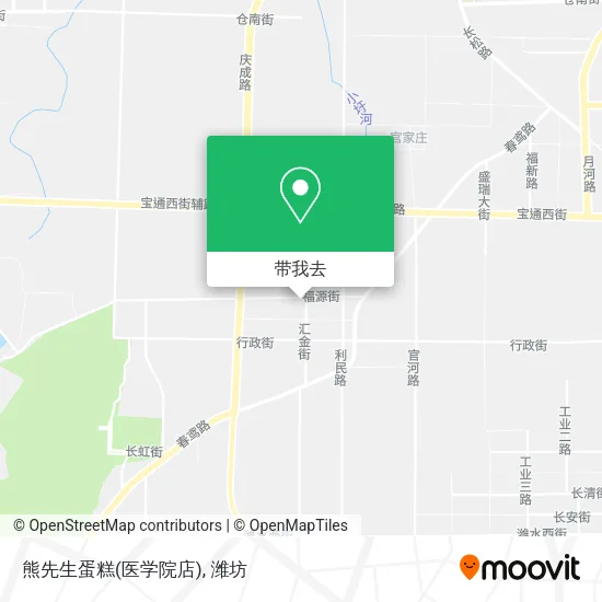 熊先生蛋糕(医学院店)地图